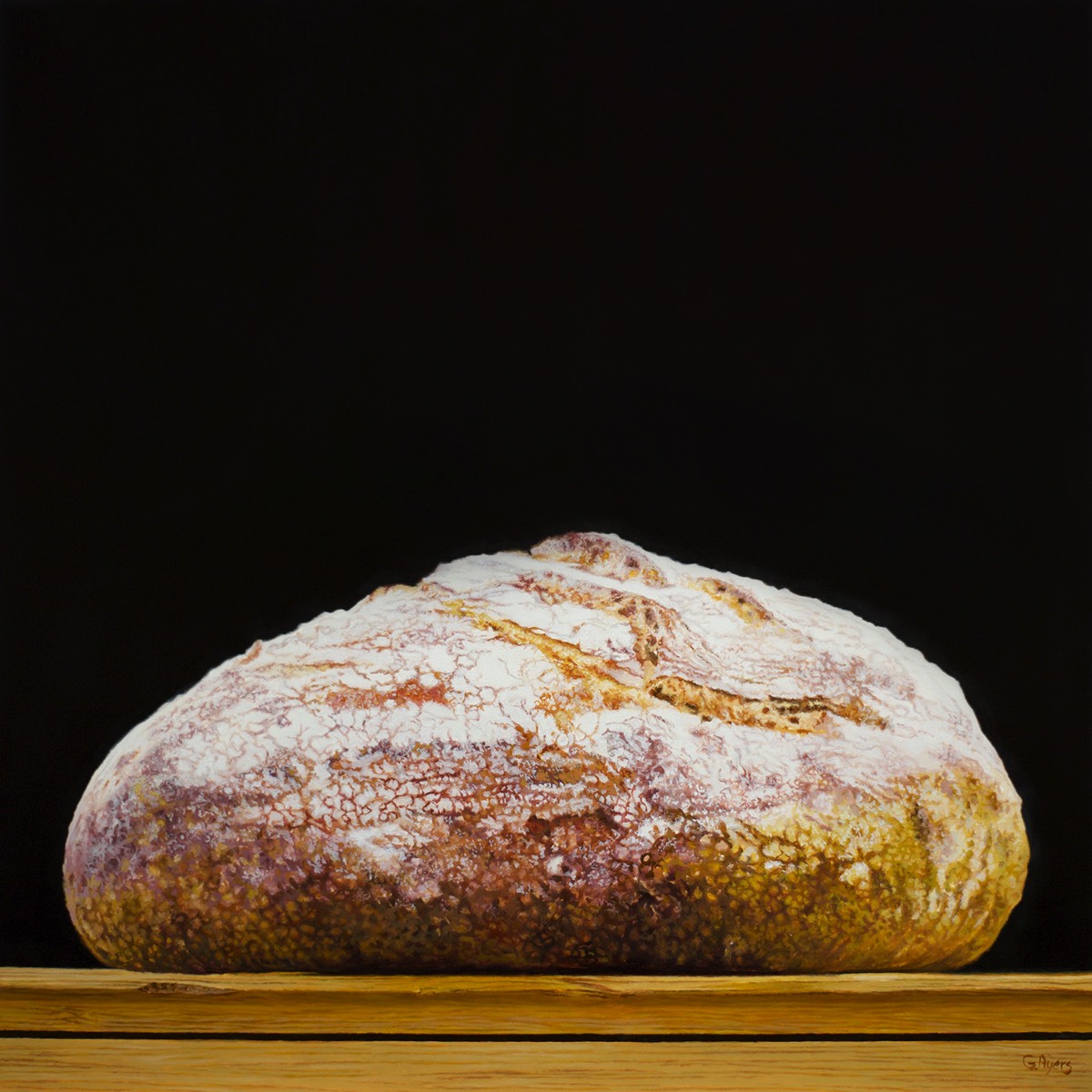 Bread - 12x12  - commission