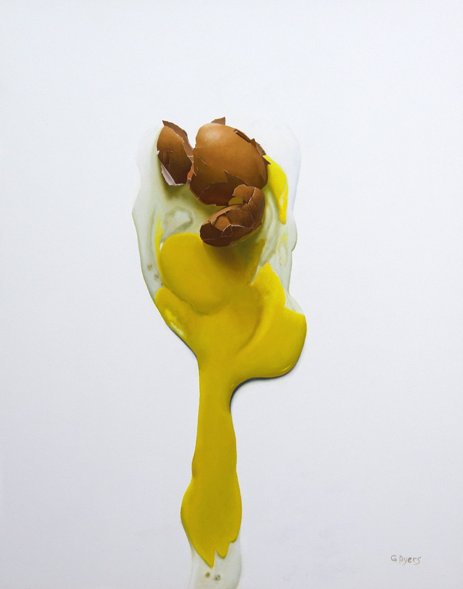 Egg Drop - 11x14 - SOLD