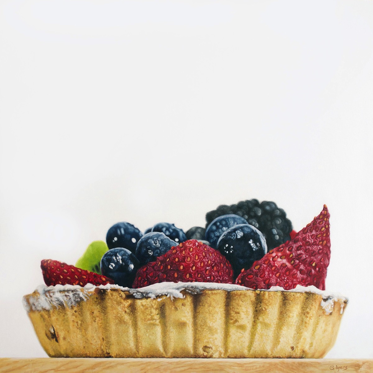 Fruit Pie - 16x16 - SOLD