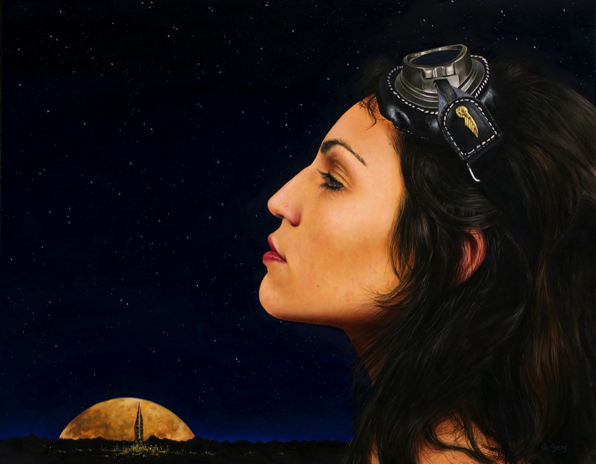 Moonrise - 11x14 - SOLD